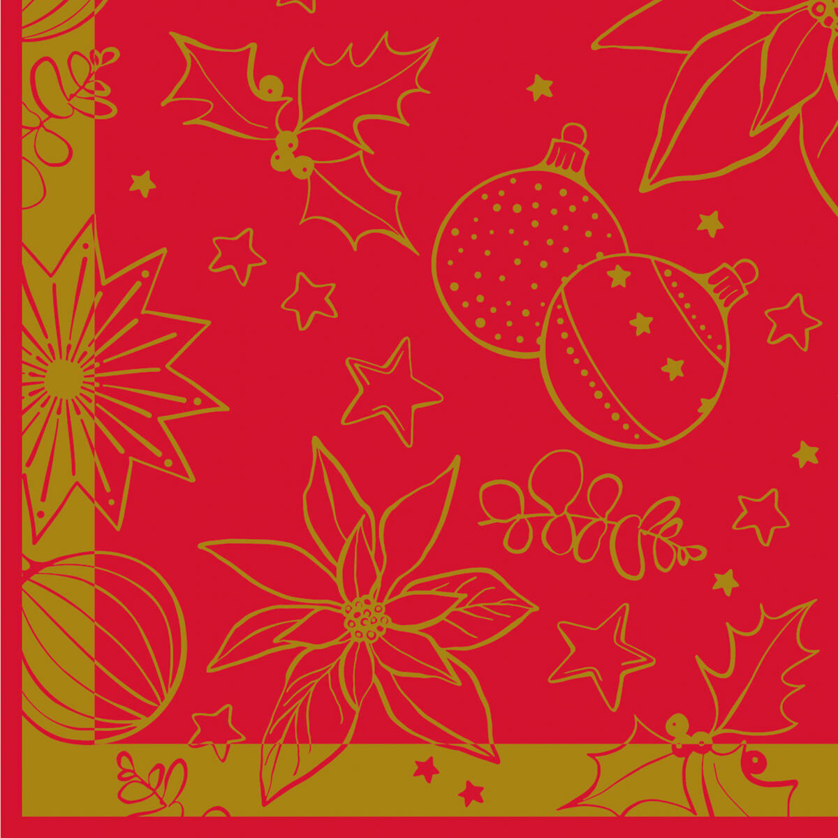 Linclass-Serviette-Milan-rot-108191_0